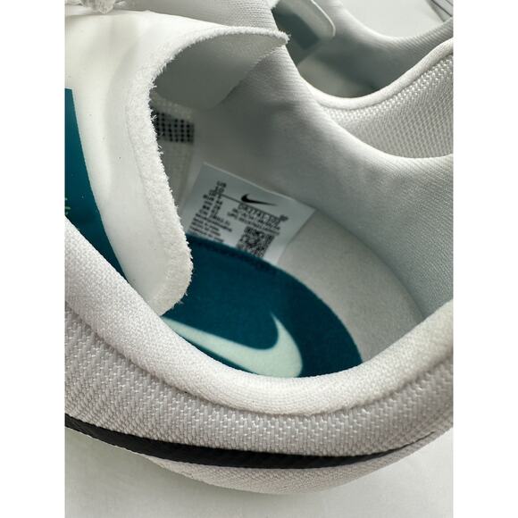 Size 10 Nike Zoom Ja Fly 4 White Black Bright Spruce DR2741 102 Men\'s Sprinting main image 5